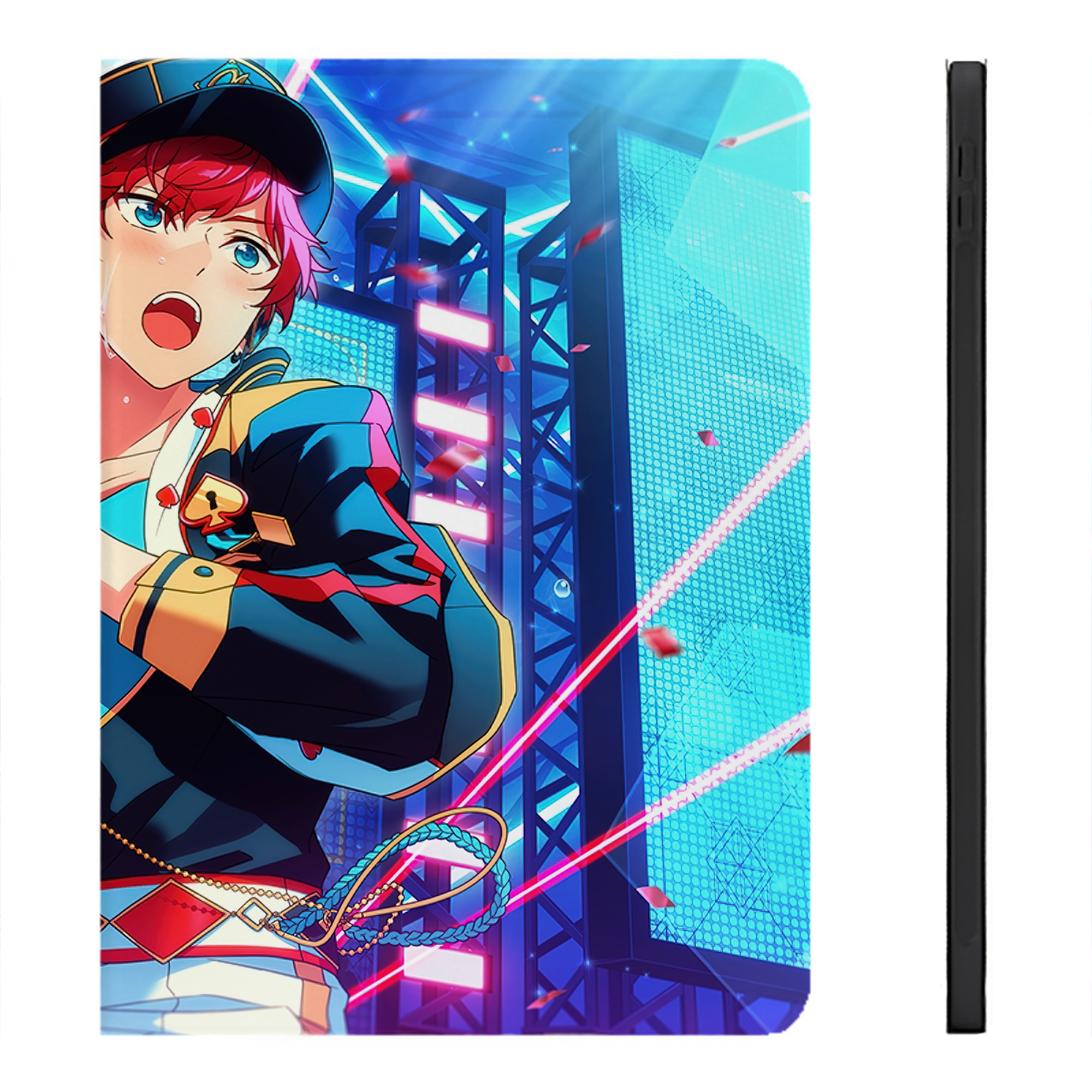 （画像用） あんさんぶるスターズ! Ensemble Stars IPadケース ペンホルダー付き ブックスタイルデザイン